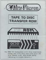 Goodies for Tape to Disc Transfer ROM