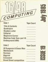 Goodies for 16/48 Computing Issue 19
