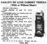 Goodies for Deluxe Cabinet Vender [Musical model]