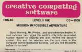 Goodies for Mission Impossible Adventure [Model CS-3009]