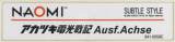 Goodies for Akatsuki Blitzkampf Ausf. Achse [Model 841-0058C]