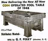 Goodies for Coin-Operated Pool Table