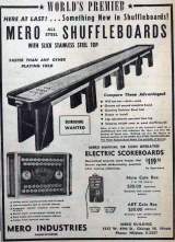 Goodies for Mero All-Steel Shuffleboard