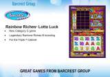Goodies for Rainbow Riches - Lotta-Luck [Triple 7 cabinet]