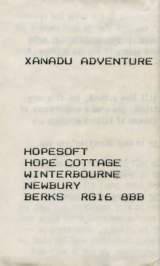 Goodies for Xanadu Adventure