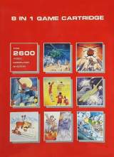 Goodies for Fantastic Game: 8 in 1: Paratroops + Pingo II + Laser Blast + Bowling + Football + Ant War + Fancy Car + Tic-Tac-Toe [PAL] [Model 0817]