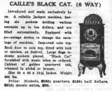 Goodies for Black Cat