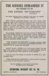 Goodies for The Kiddie Mutoscope