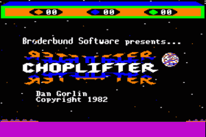Choplifter screenshot