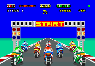 Hang-On [Sit-Down model] screenshot