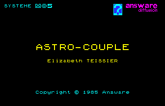 Astro-Couple [Model AS-1045] screenshot
