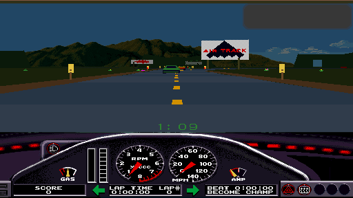 Hard Drivin's Airborne screenshot