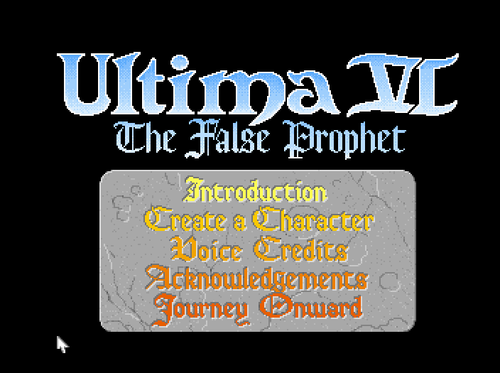 Ultima VI - The False Prophet screenshot