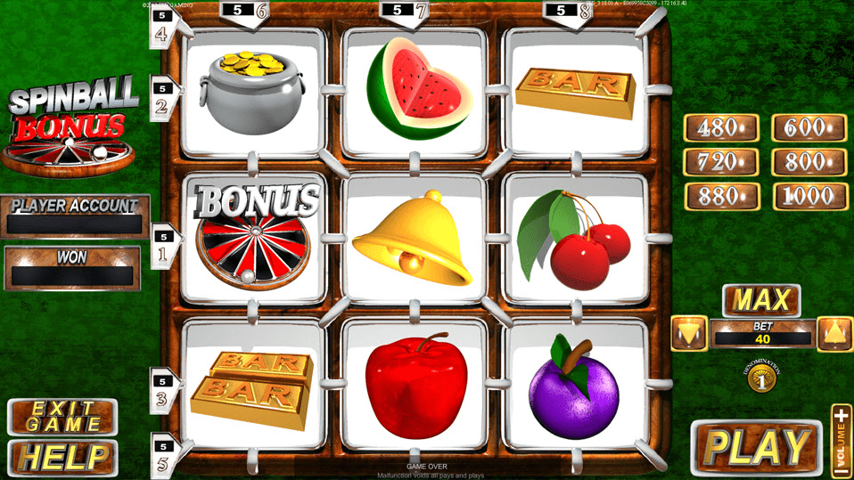 Spinball Bonus screenshot