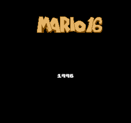 Mario 16 [Model K1106] screenshot