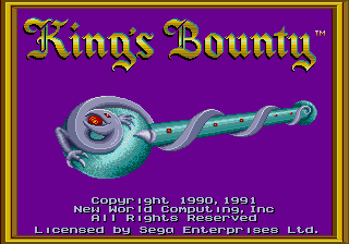 King's Bounty - The Conqueror's Quest [Model 7033] screenshot