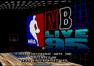 NBA Live 95 [Model 7381] screenshot