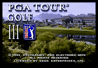 PGA Tour Golf III [Model 7427] screenshot