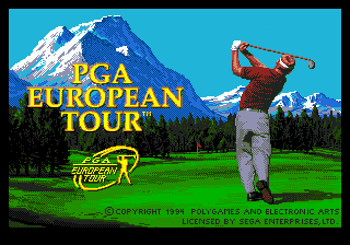 PGA European Tour [Model 7353] screenshot
