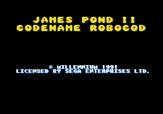 James Pond II - Codename RoboCod [Model 7092] screenshot
