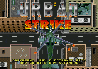 Urban Strike - The Sequel to Jungle Strike [Model 7350] screenshot