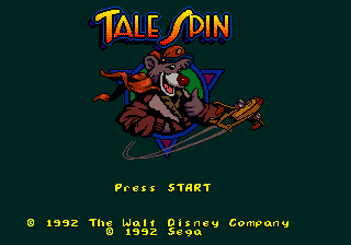 Disney's TaleSpin [Model 1034] screenshot
