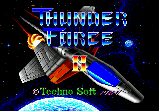 Thunder Force II screenshot