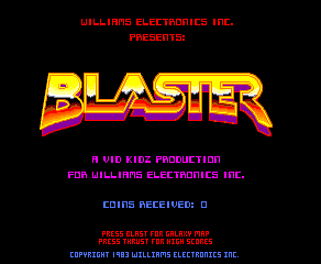 Blaster screenshot