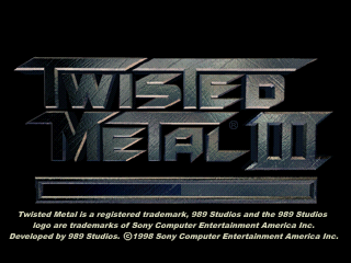 Twisted Metal III [Model SCUS-94249] screenshot