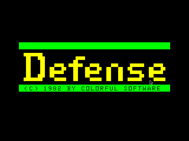 Defense screenshot