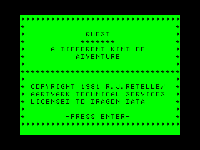 Quest [Model A0502] screenshot