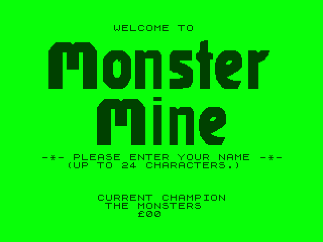 Monster Mine screenshot