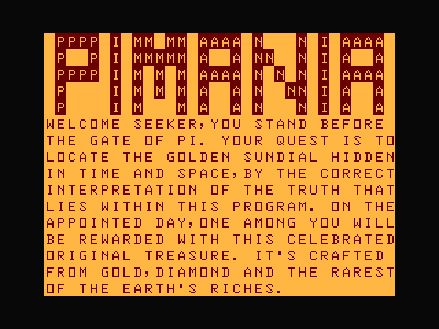 Pimania screenshot