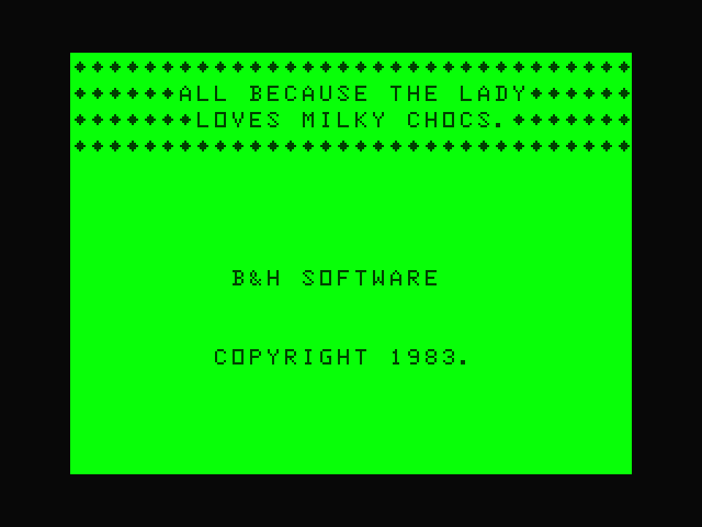 And All Because... screenshot
