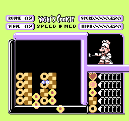 Yoshi's Cookie [Model NES-CH-FRA] screenshot