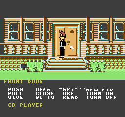 Maniac Mansion [Model NES-JM-UKV] screenshot