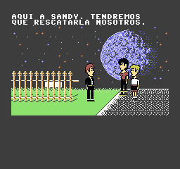 Maniac Mansion [Model NES-JM-ESP/ESP] screenshot