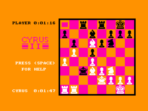 Cyrus II Chess [Model SOFT 07026] screenshot