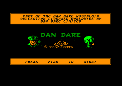 Dan Dare - Pilot of the Future [Model VGG 9907] screenshot