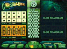 Cosmic Bingo screenshot