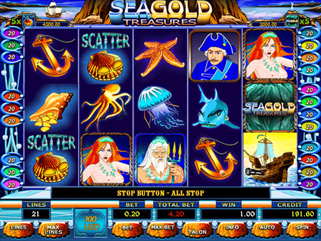 Sea Gold Treasures screenshot
