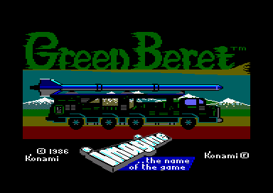 Green Beret [Model 110085] screenshot