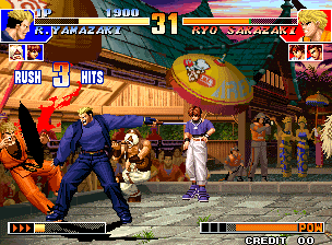 The King of Fighters '97 , SNK Neo-Geo MVS cart. by SNK (1997)
