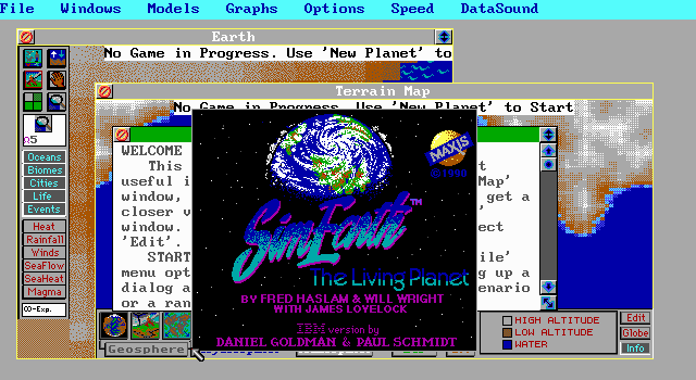 SimEarth - The Living Planet screenshot