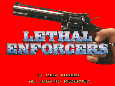 Lethal Enforcers [Model GX191] screenshot
