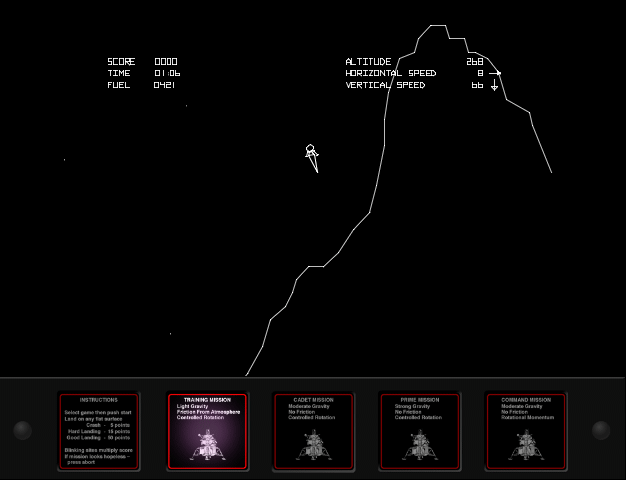 Lunar Lander screenshot