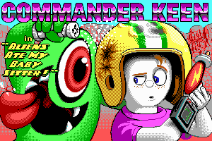 Commander Keen in Aliens Ate My Baby Sitter! [Model 25-8366] screenshot