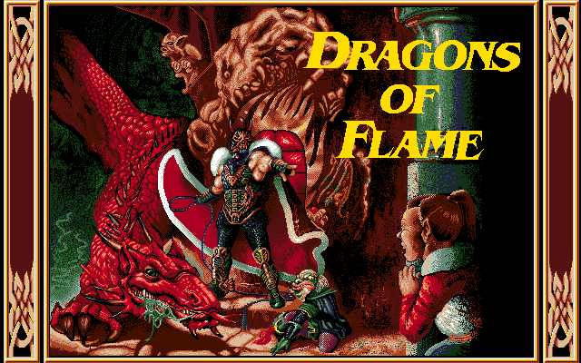 Advanced Dungeons & Dragons: Dragons of Flame [Model F88F5138] screenshot
