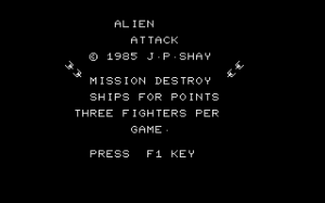 Alien Attack screenshot