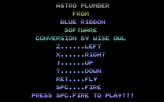 Astro Plumber [Model 0901] screenshot